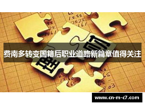 费南多转变国籍后职业道路新篇章值得关注 费南多转变国籍后职业道路新篇章值得关注